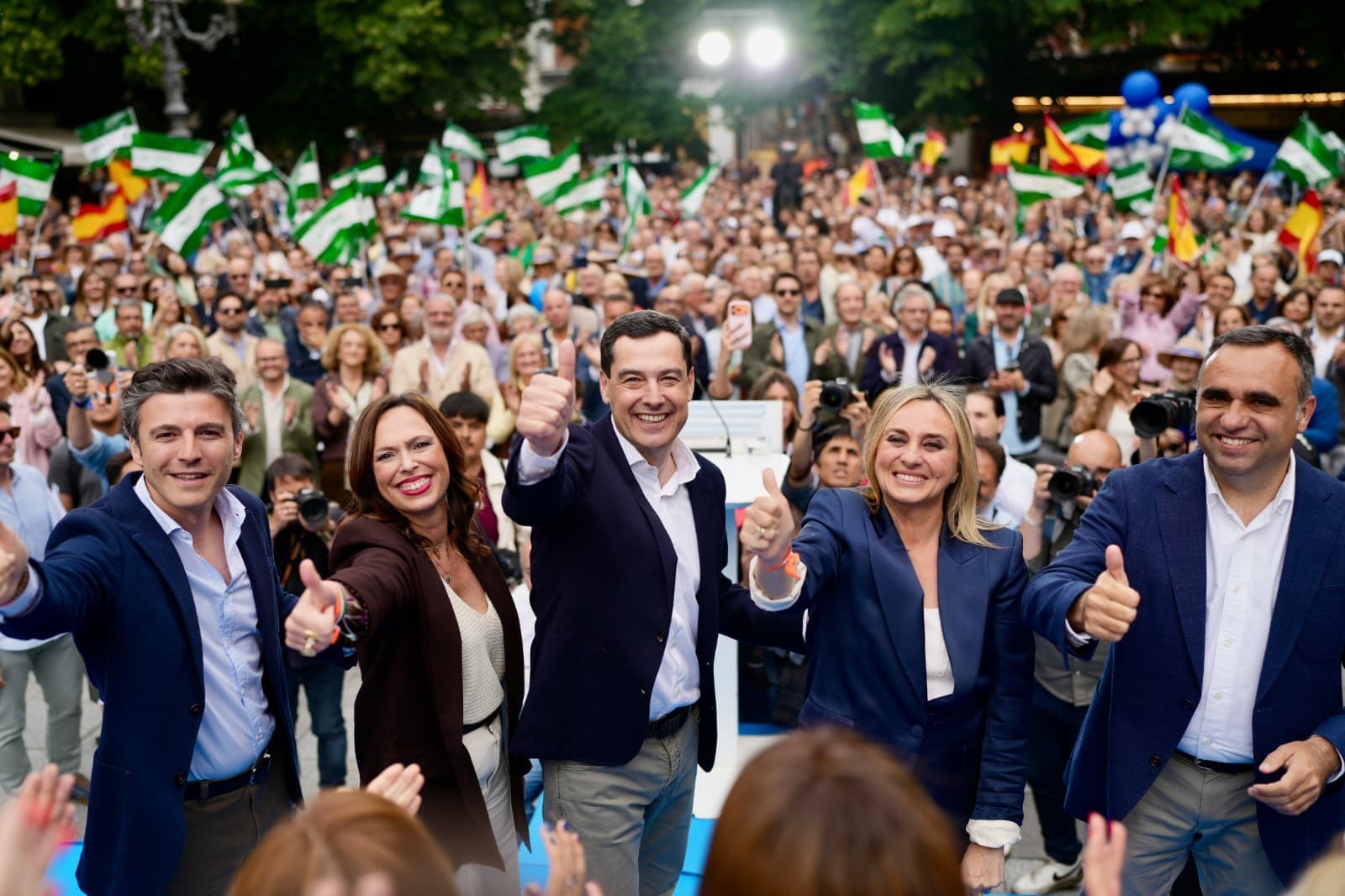 Juanma Moreno cierra campaña