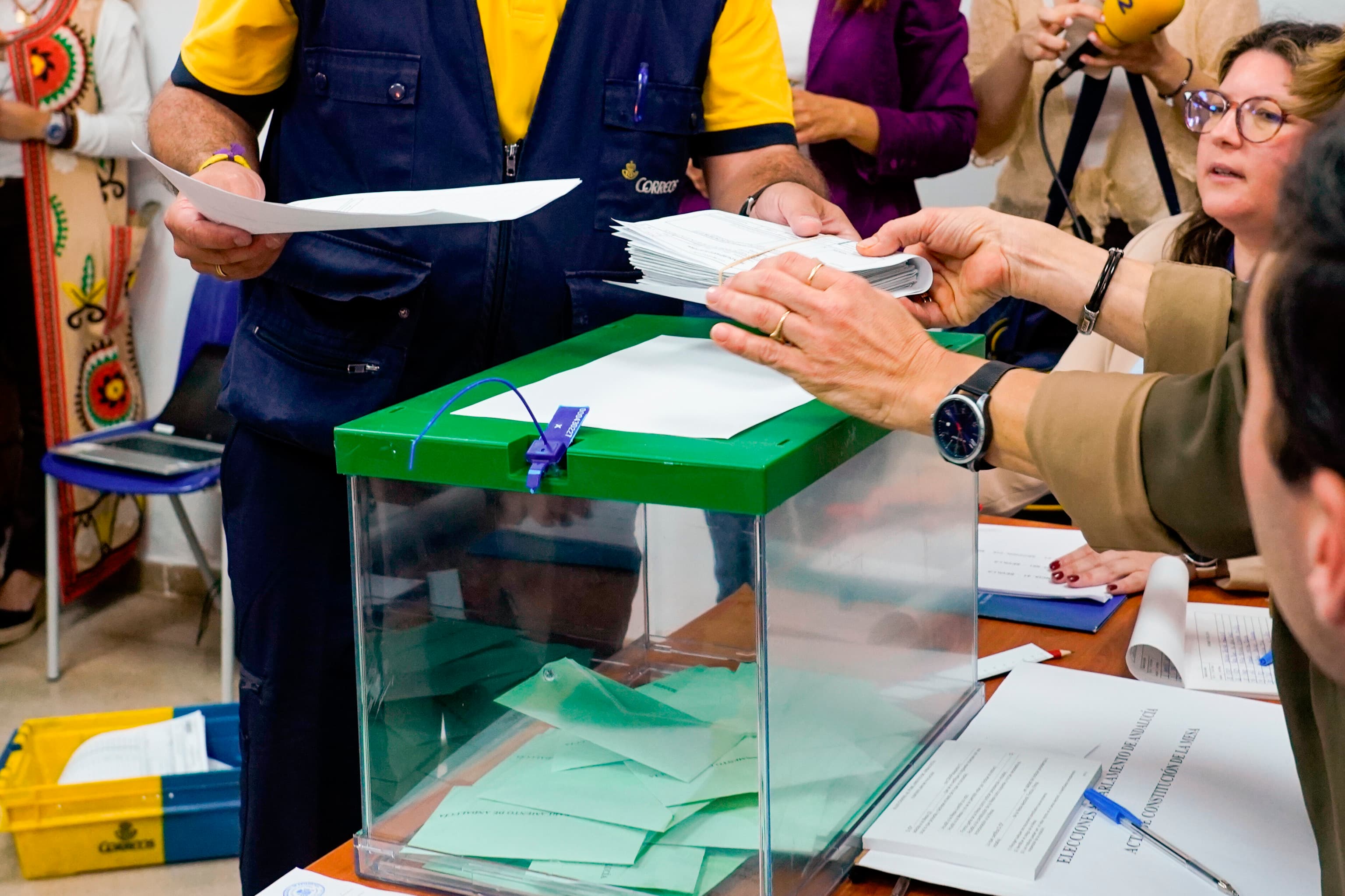 Participación electoral en Andalucía