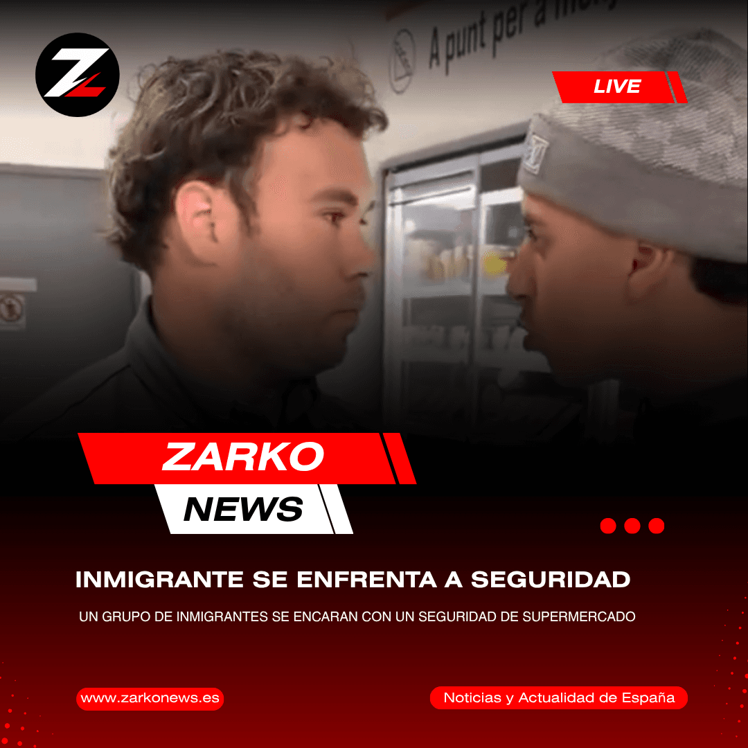 Incidente en supermercado: jóvenes inmigrantes se enfrentan a seguridad