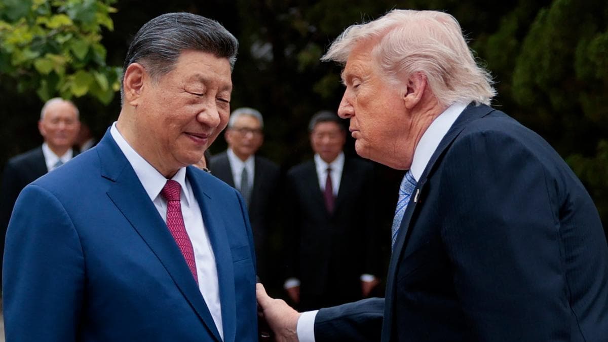 Trump visita China