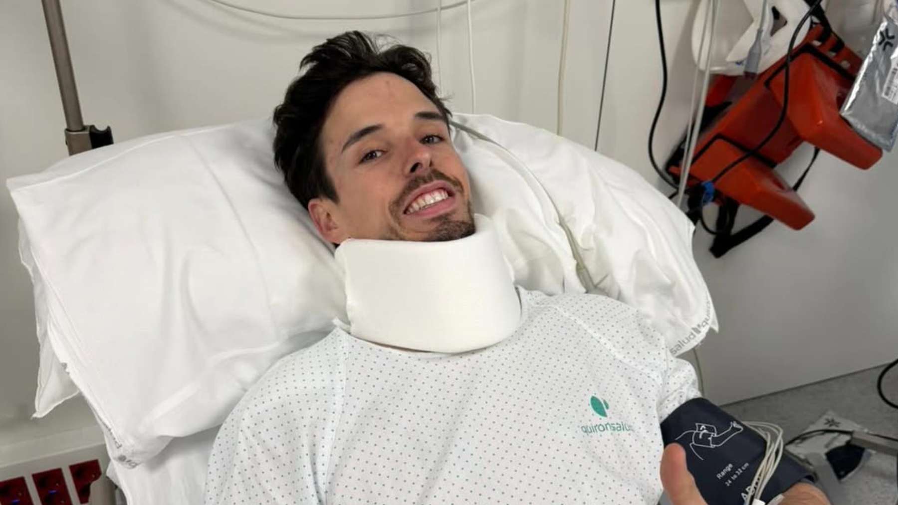 Álex Márquez sale del hospital